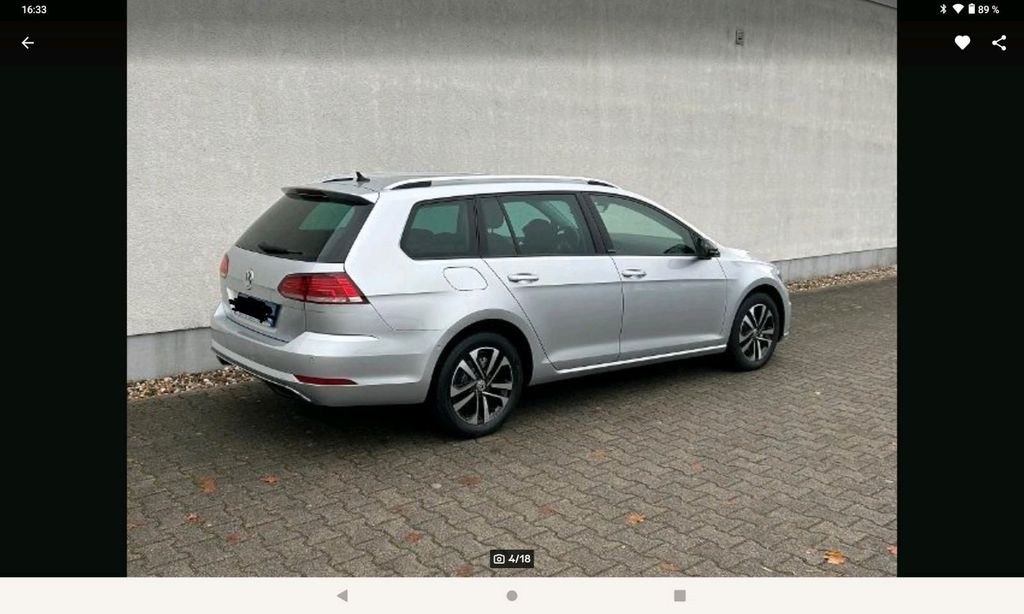 نمای دیگر فولکس واگن وی دبلیو گلف VII واریانت IQ.Drive