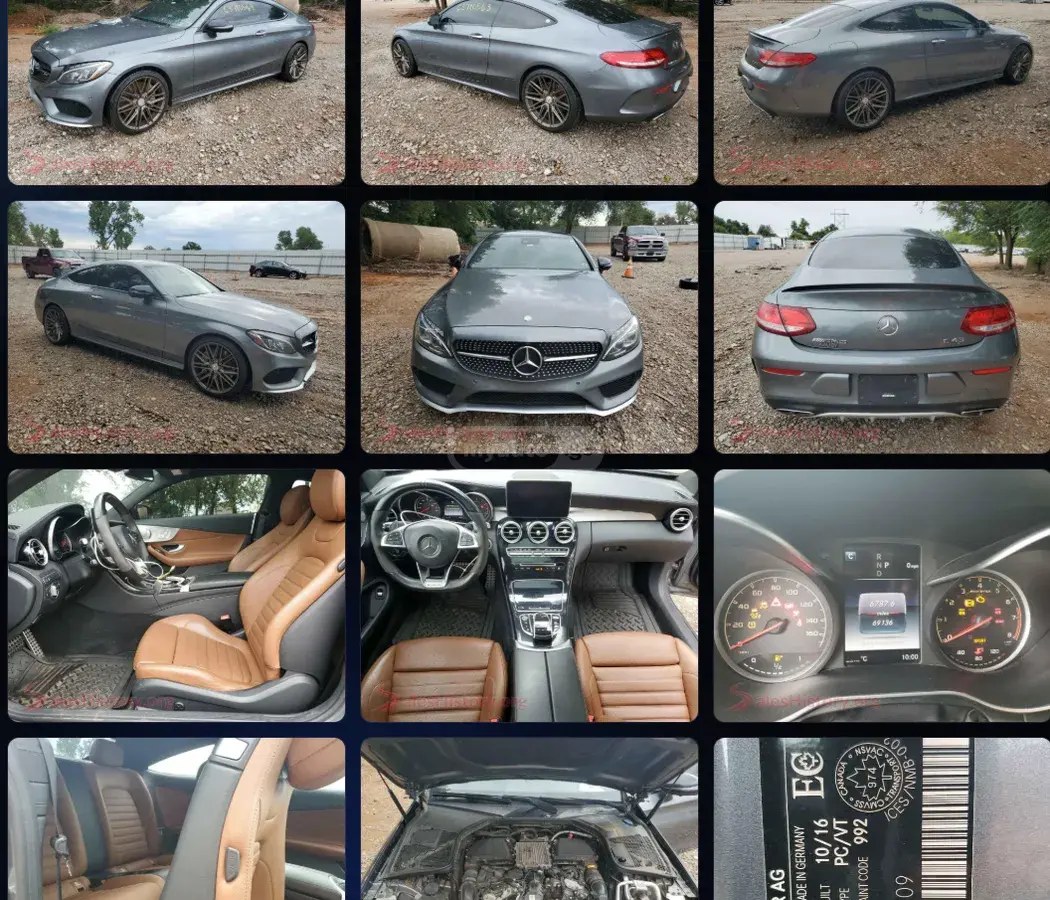 نمای دیگر مرسدس بنز پایه AMG C 43 2 در تمام چرخ محرک 2017