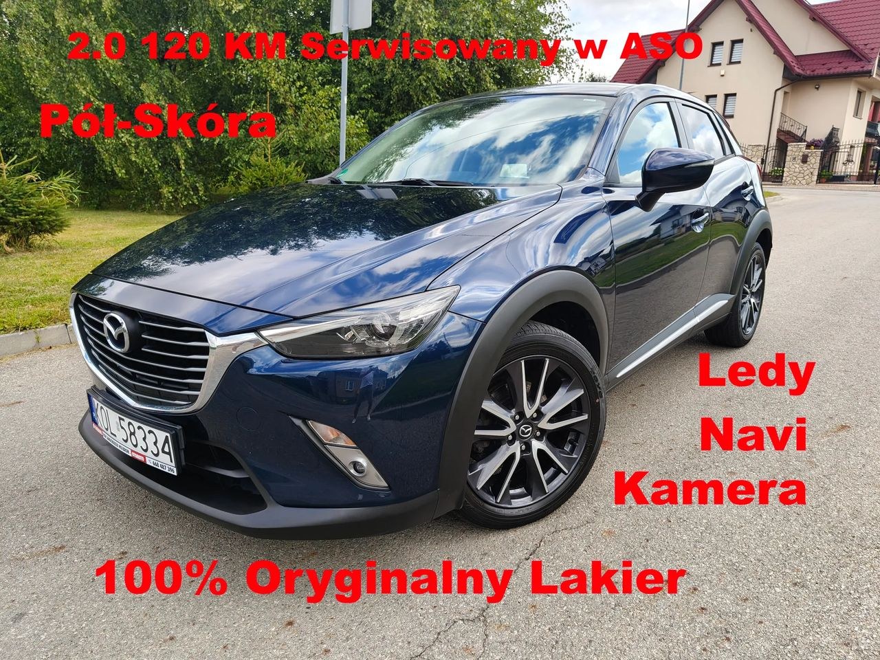 مزدا CX-3 SKYACTIV-G 120 FWD اسپورتس-لاین