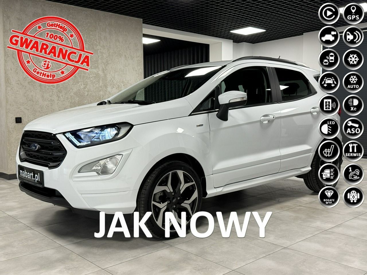 فورد اکواسپرت 1.0 اکوبوست ST-لاین مشکی ASS