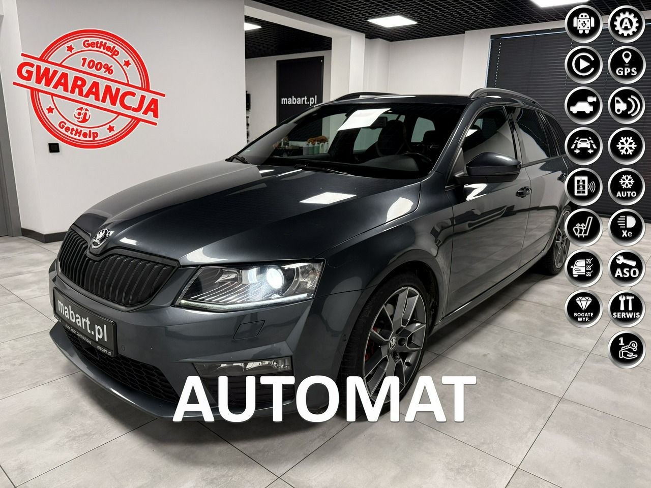 اشکودا اکتاویا 2.0 TDI RS DSG EU6