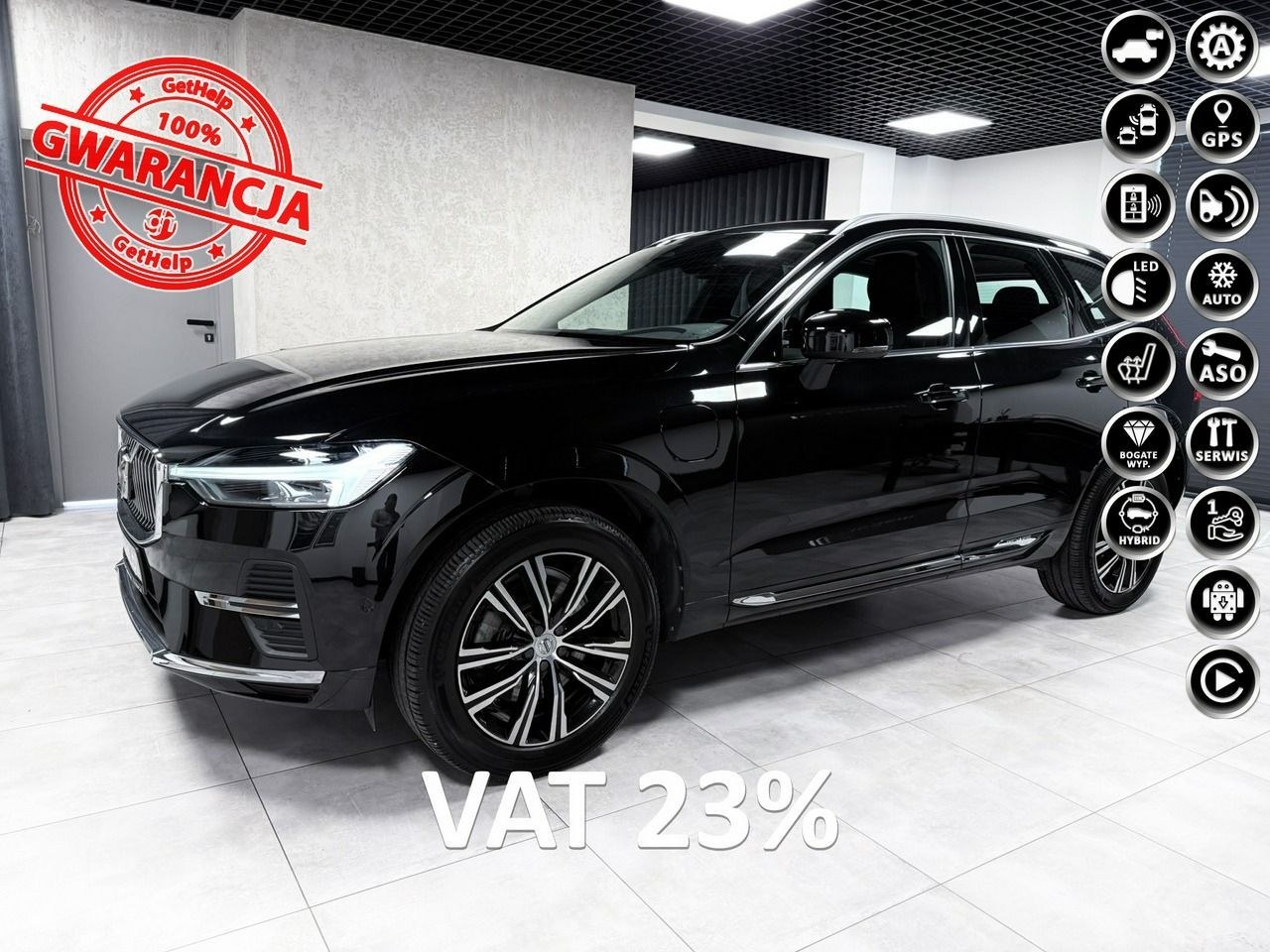 ولوو XC 60 T8 پلاگین هیبرید AWD ایناسکریپشن اکسپرشن