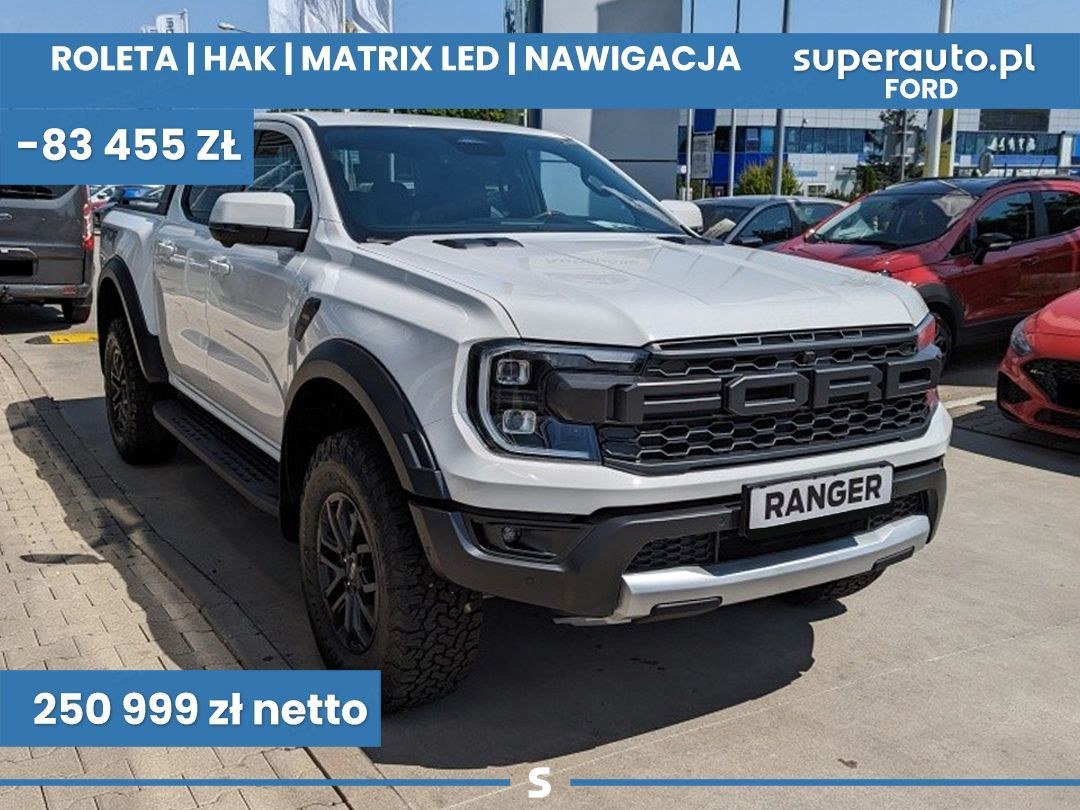 فورد رنجر رپتور 3.0 EcoBoost Twin-Turbo 4x4 DC