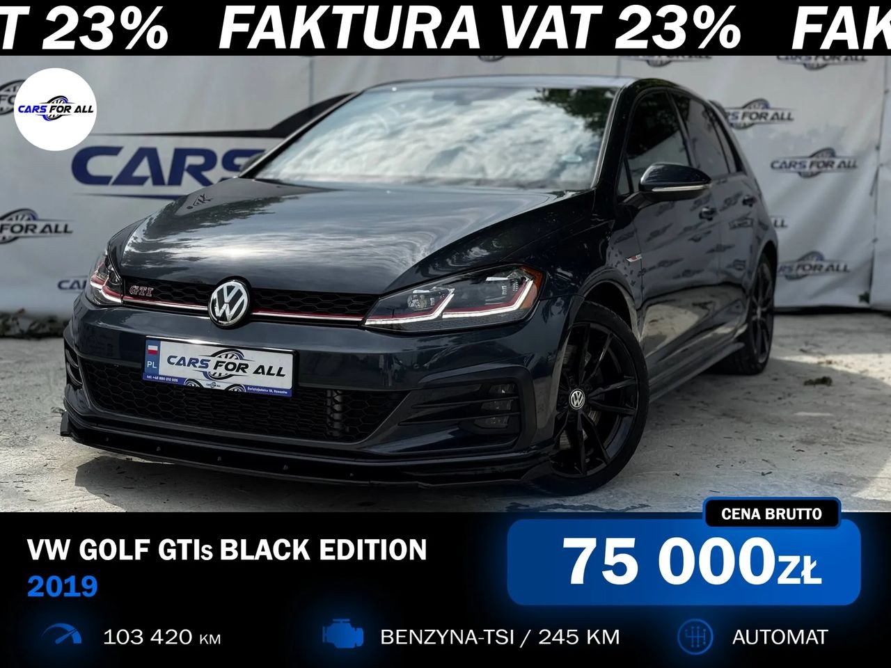 فولکس واگن گلف 2.0 TSI OPF DSG GTI