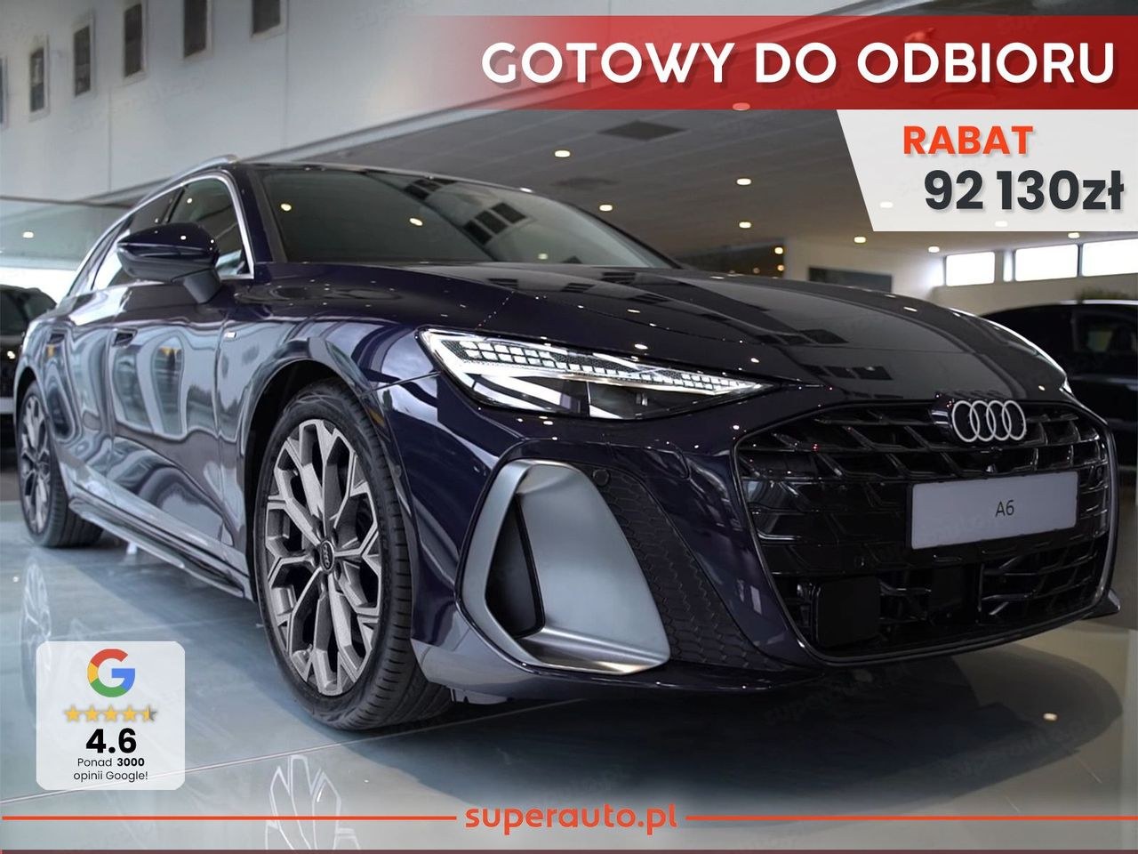 آئودی A6 آوانت 40 TDI mHEV اس لاین S tronic